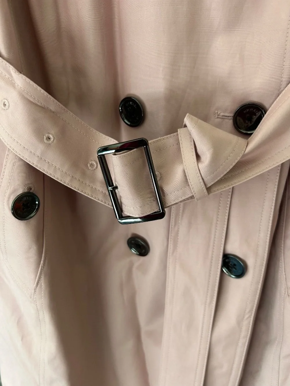 Michael Kors Trench Coat, Womens XL, Pink NWOT